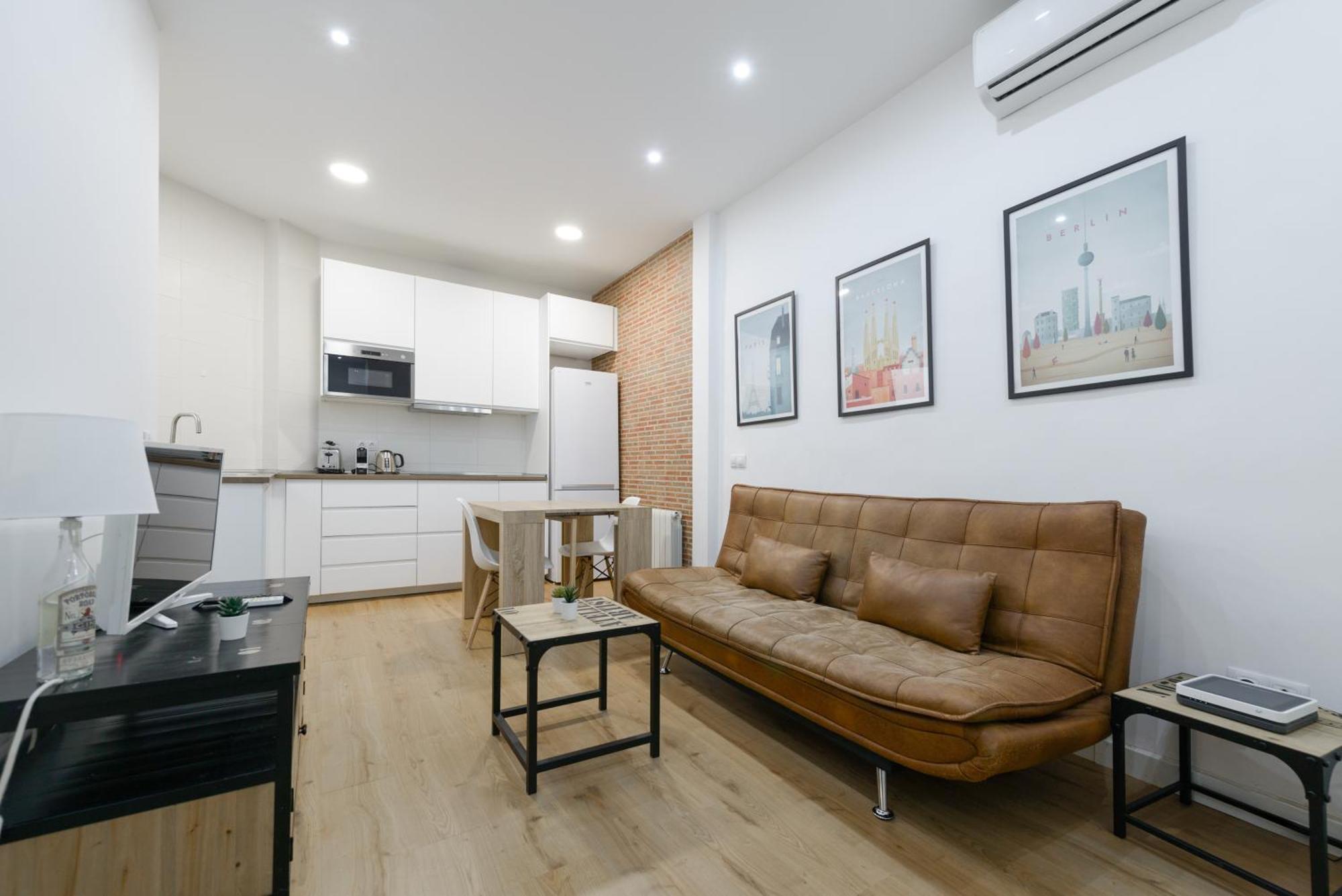 Apartamento Avila Calle, Precioso Estudio En Santiago Bernabeu-Estrecho En Segundo Piso Sin Ascensor Madrid Exterior foto